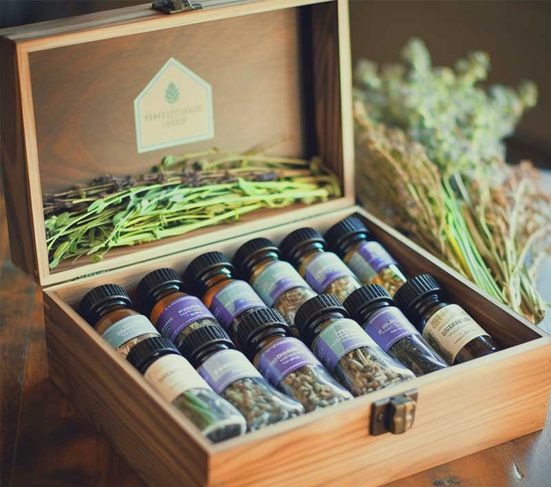 herbs bottles